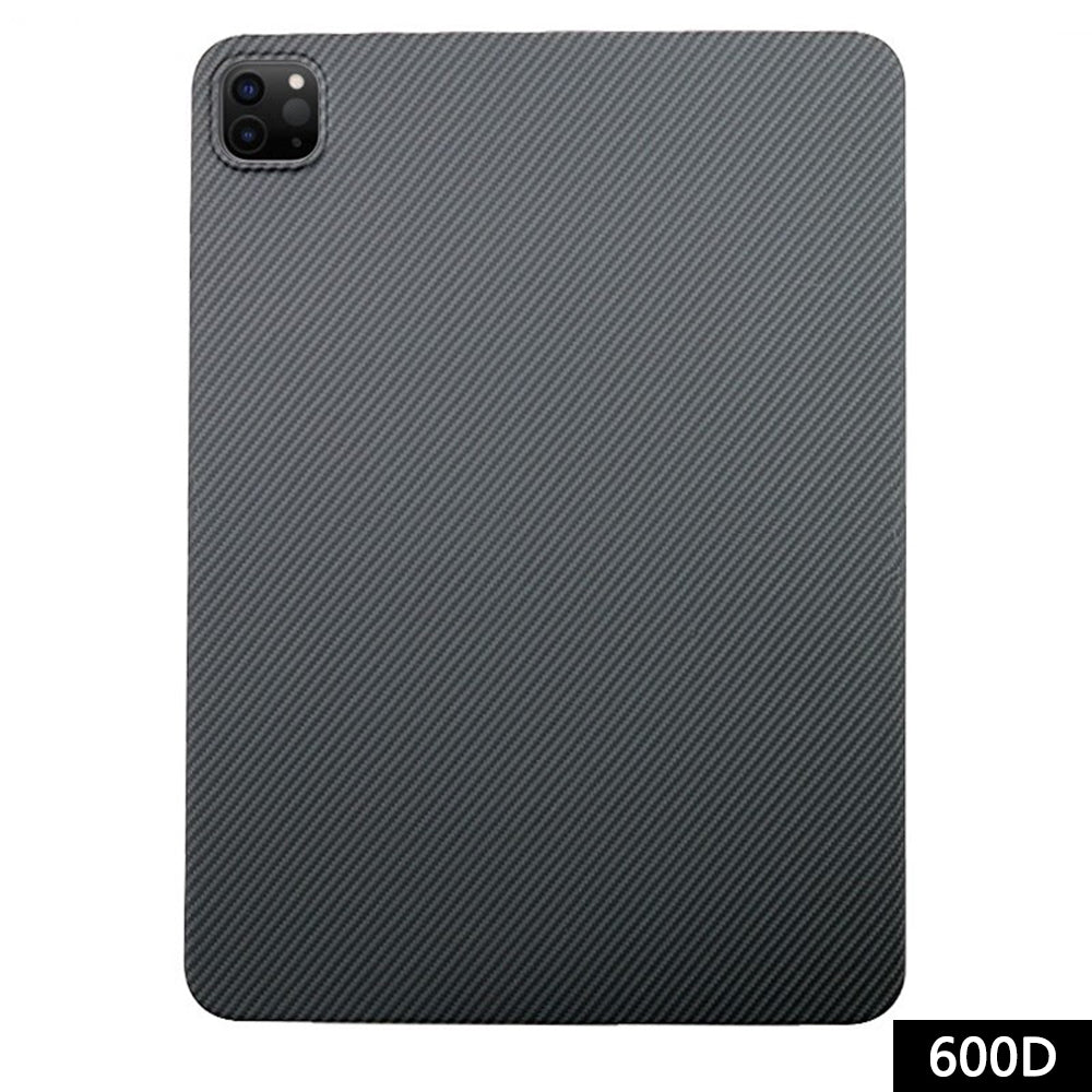 For iPad Pro 11-inch (2018) / (2020) / (2021) / (2022) Black Case 600D Fine Texture Aramid Fiber Scratch-Proof Tablet Cover For iPad Pro 11-inch (2018) / (2020) / (2021) / (2022) Black Case 600D Fine Texture Aramid Fiber Scratch-Proof Tablet Cover